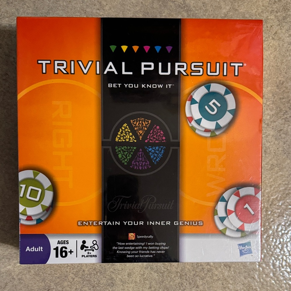 Hasbro Trivial Pursuit Game new! 2009